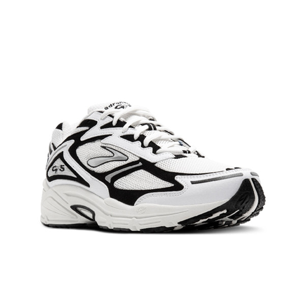 Brooks Adrenaline GTS 4 男 慢跑鞋 復古限定 緩震 支撐 白黑 [1104851D049], , large