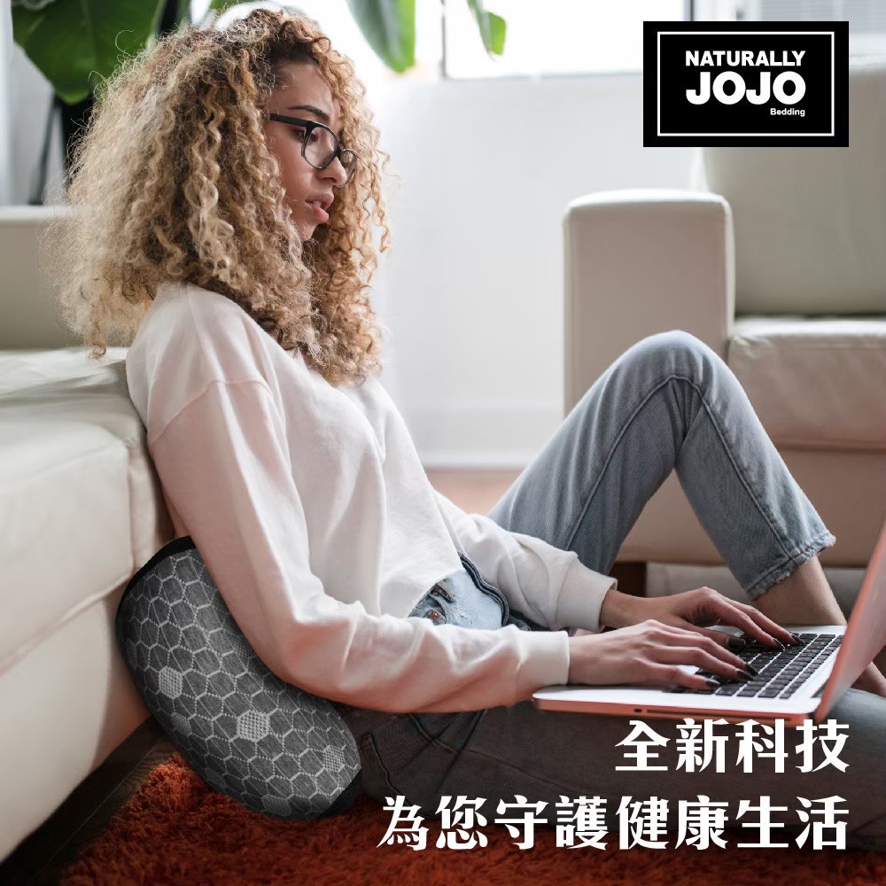 【眠棉屋】-NATURALLY JOJO-石墨烯紓壓護腰枕 -買一送一, , large