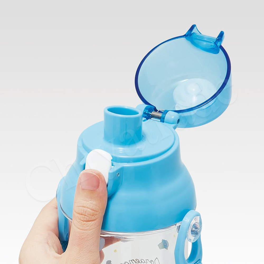 【百科良品】日本製 哆啦A夢 彈蓋直飲水壺 隨身瓶 480ML (附背帶)-任選款, , large