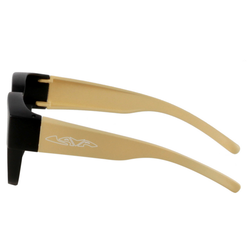 7075-2L-黑色素-外掛式包覆眼鏡-奶茶, , large