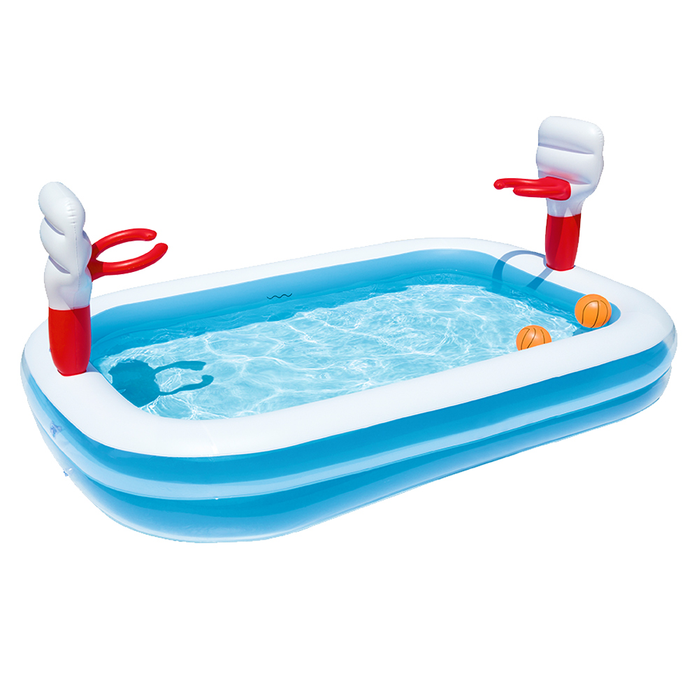 兒童籃球充氣泳池