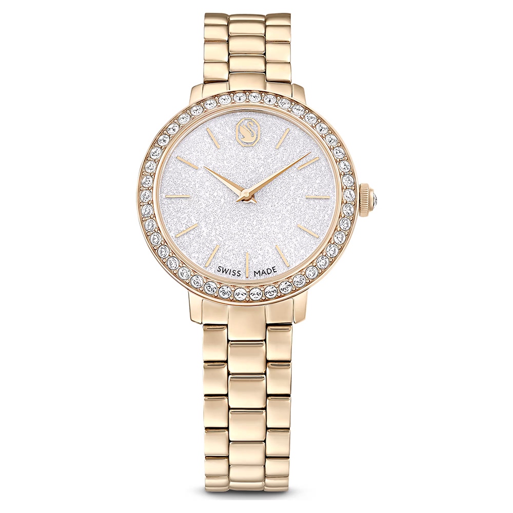 SWAROVSKI 施華洛世奇 Matrix 璀璨水晶手錶 女錶-30mm(5715026), , large