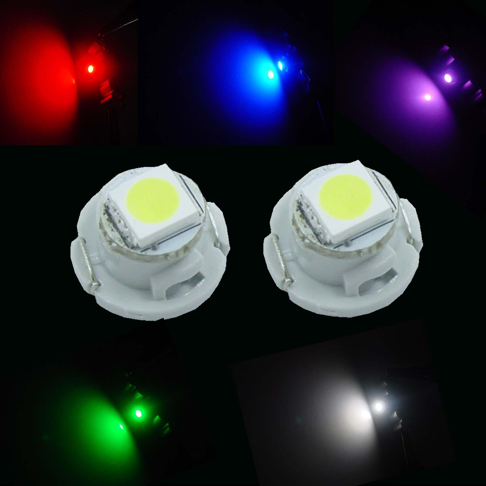 [PA LED] Auto LED Dash Board Cluster Gauges Lights Bulb T3 White, , large