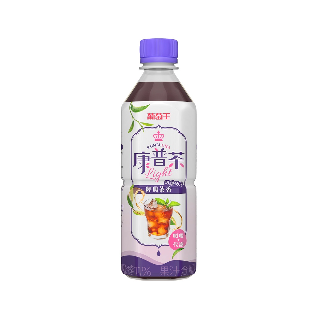 葡萄王康普茶經典茶香450ml, , large