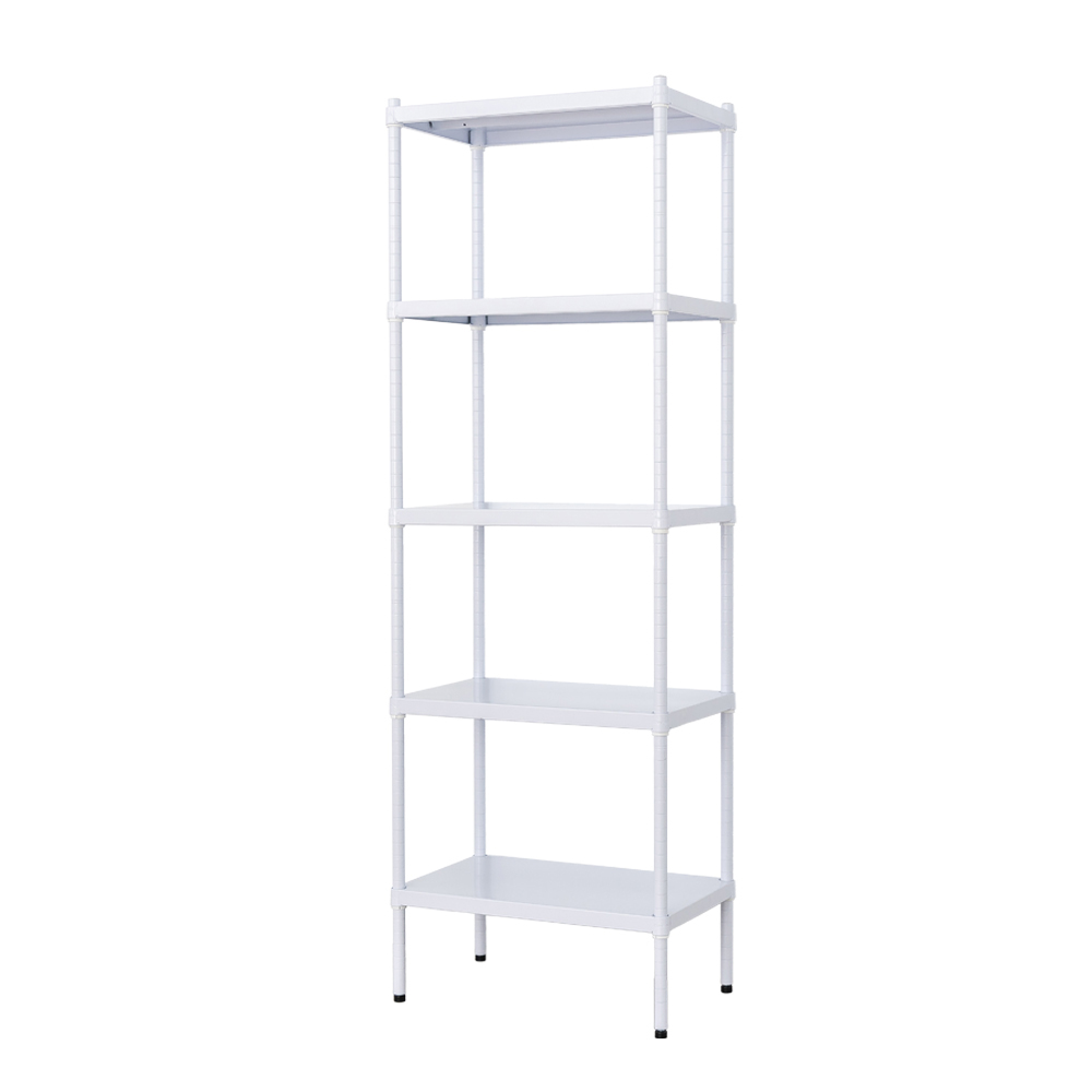【Y HOUSE】60x35x180cm 5-layer hole-free iron plate storage rack rack iron rack - paint white