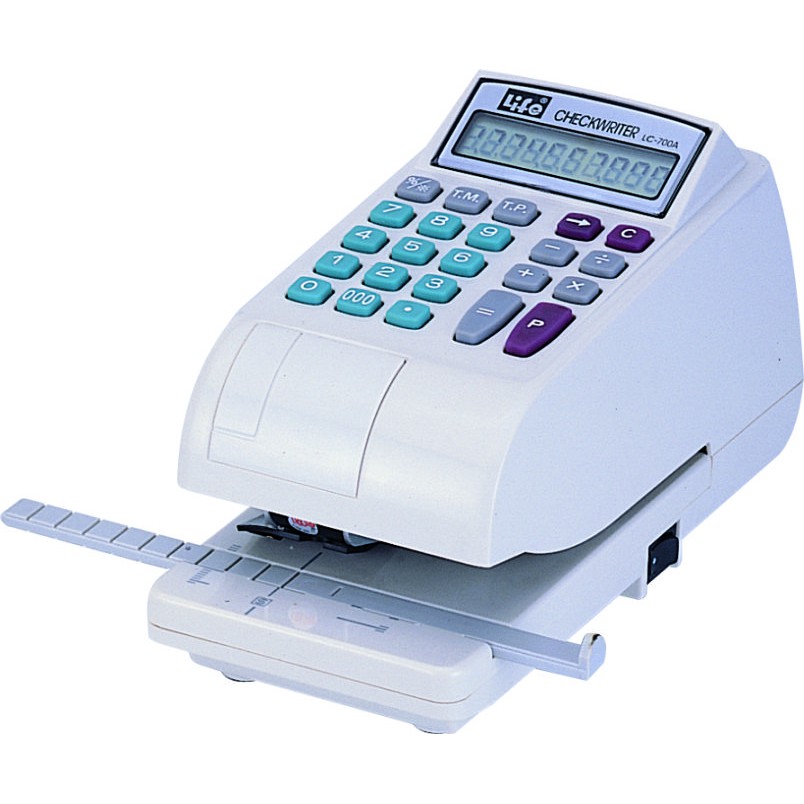 徠福 Life電子支票機(自動夾紙)中文字LC-700A, , large