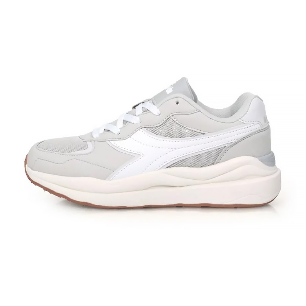 DIADORA迪亞多那 時尚運動女鞋 女運動鞋 休閒鞋 復古 輕量 透氣 保護後跟 反光 散熱 排濕 足弓支撐 黑 灰白, , large