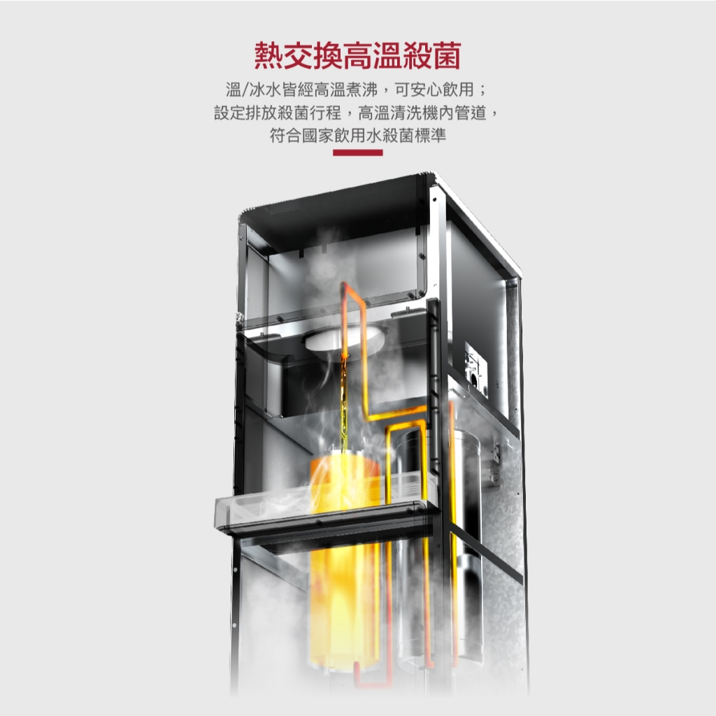 【麗水生活】豪星 HAOHSING PYXIS H1-DR/H1-WR 懸浮感應三溫飲水機(黑色), , large