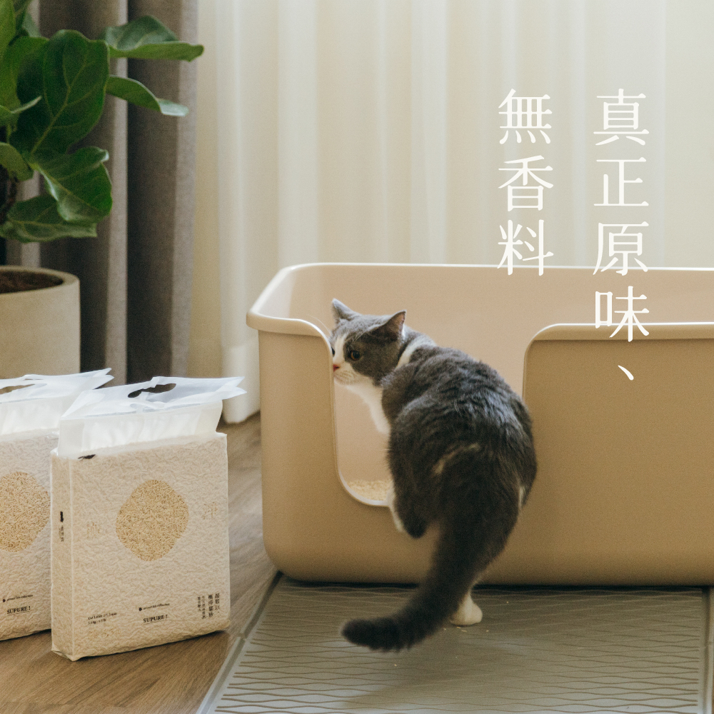[Fore Wind]Meow-Servant SUPURE！Cat Tofu Litter 2.0mm x 6bags, , large