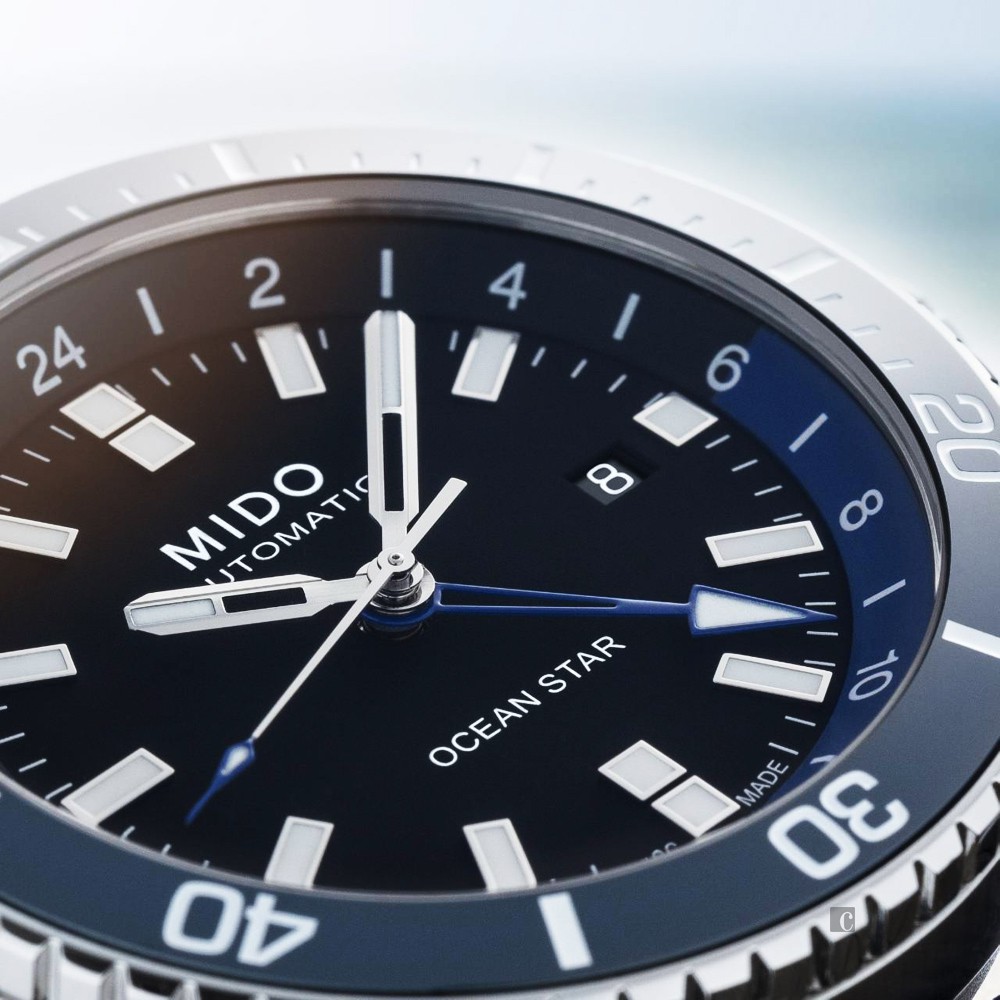 MIDO美度 Ocean Star 海洋之星 GMT 200米潛水機械錶-44mm  M0266291705100, , large