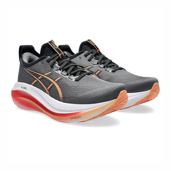Asics Gel-nimbus 27 2E 男 慢跑鞋 寬楦 彈力 支撐 緩震 灰 橘 [1011B956-021], , large