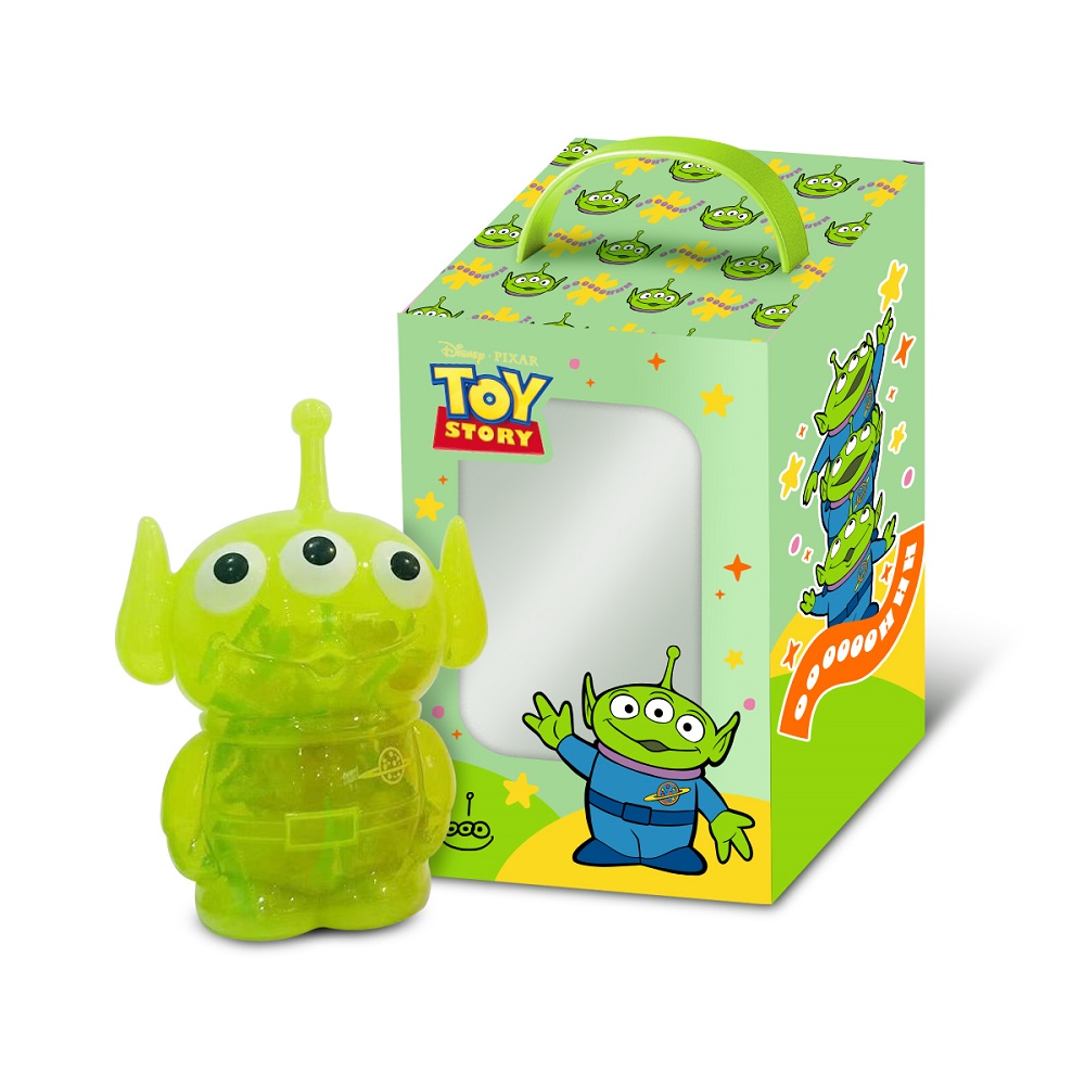 迪士尼三眼怪存錢筒公仔(棉花糖), , large