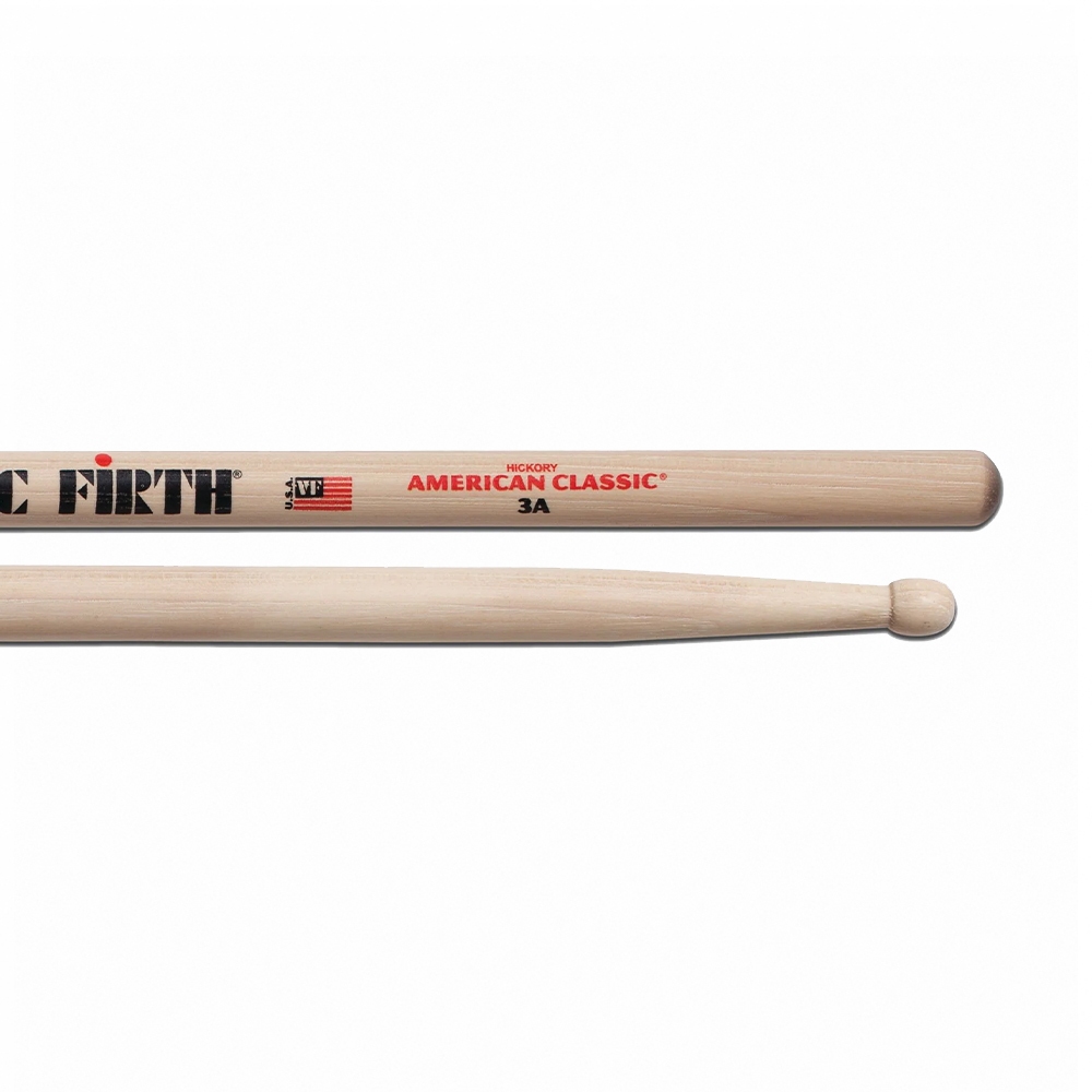 VIC FIRTH 3A 胡桃木鼓棒【敦煌樂器】, , large