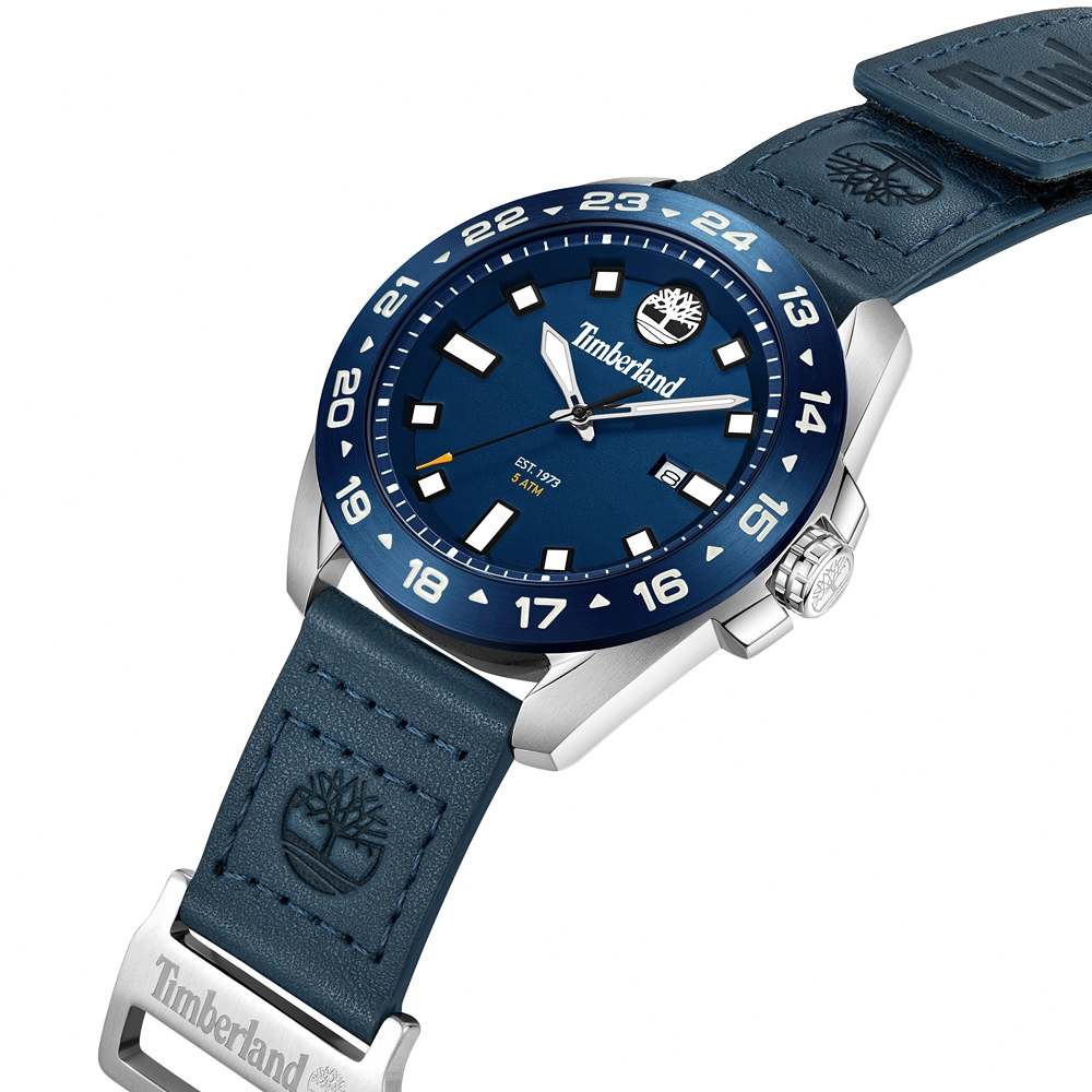 Timberland 天柏嵐 CARRIGAN系列 美式潮流大三針手錶-44mm TDWGB0029403, , large