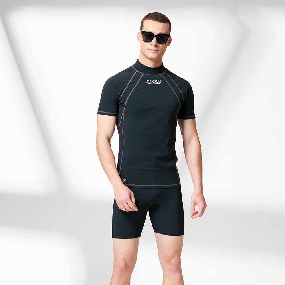 Monina Taiwan-made amphibious short-sleeved sunscreen jellyfish jacket, complete set (suitable for both men and women), unisex style -L, , large