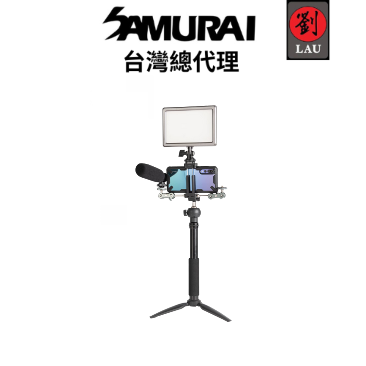 Samurai Tripod Go Action Mark II - 6 in 1 Vlog Traveller Selfie Stick , , large