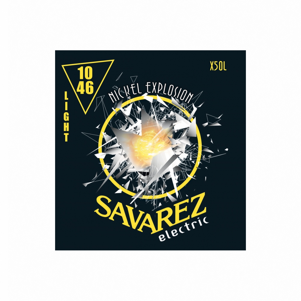 SAVAREZ X50L LIGHT 鍍鎳電吉他弦 10-46【敦煌樂器】, , large