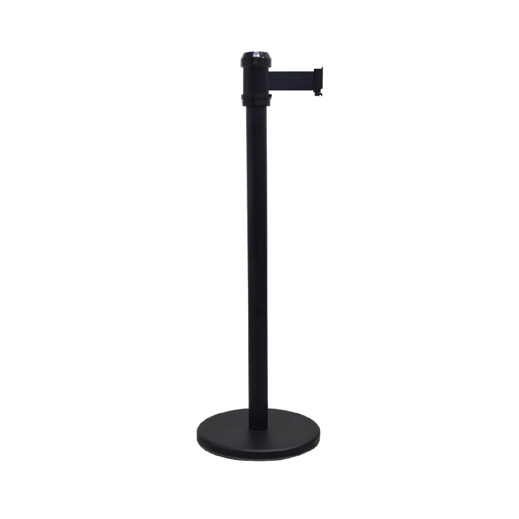 【單支】 單隻RS-A2BK3 萬向伸縮欄柱(全黑) 伸縮圍欄 紅龍柱 黑色烤漆 防鏽 台灣製造 耐用 穩固 霧黑紅龍柱, , large