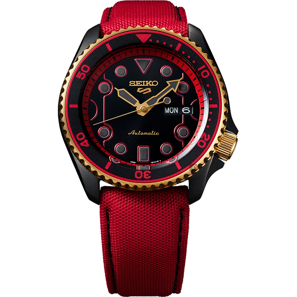 SEIKO 精工 5 Sports x 快打旋風 KEN 聯名限量機械錶(SRPF20K1)-42.5mm, , large