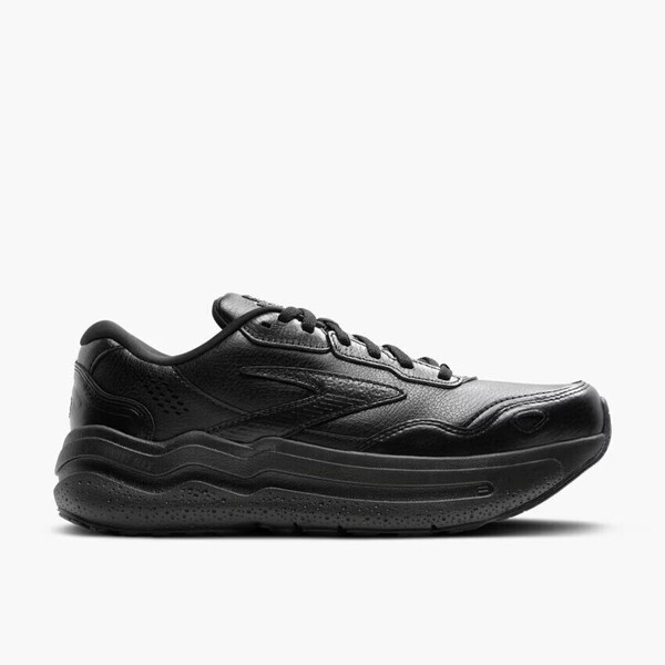 Brooks Ghost Max 2 Leather 男 慢跑鞋 寬楦 彈力 支撐 緩震 黑 [1104432E072], , large