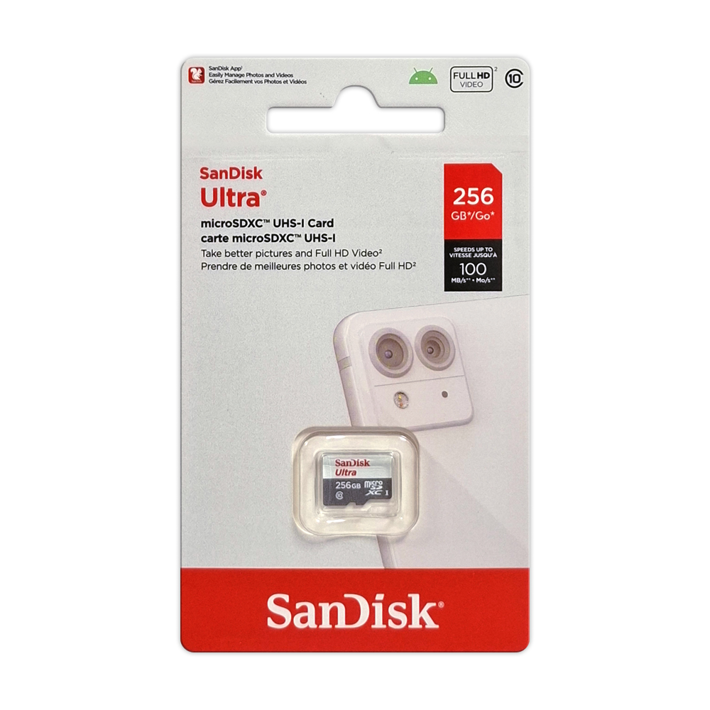 SanDisk ULTRA 256G UHS-I C10 microSDXC, , large