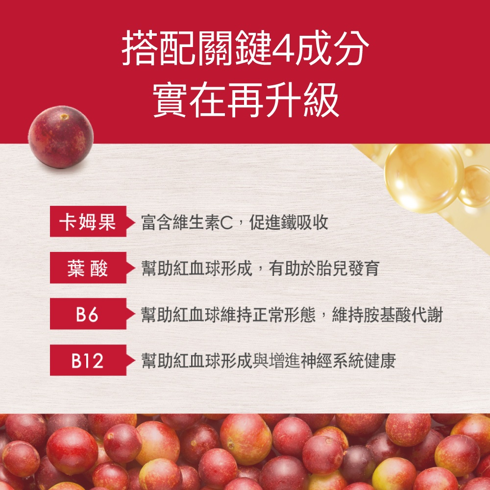 【FJ豐傑生醫】甘氨酸亞鐵60顆/袋-幫助養顏美容也是絕佳的孕婦營養品優質鐵來源x養顏美容x孕期補充, , large