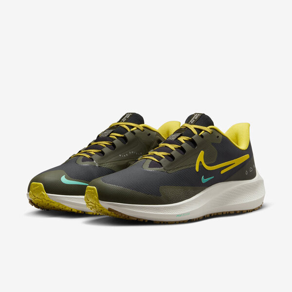 Nike Air Zoom Pegasus Shield 男 慢跑鞋 路跑 小飛馬 緩震 黑綠 [FV8107-070], , large