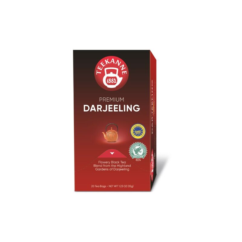 【TEEKANNE】Premium Darjeeling  RFA (1.75g x 20 bags/box) , , large