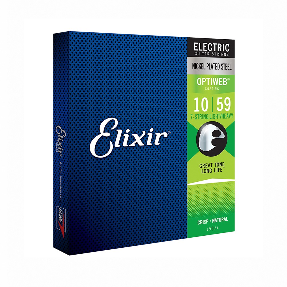 Elixir 19074 Optiweb 電吉他七弦 10-59【敦煌樂器】, , large