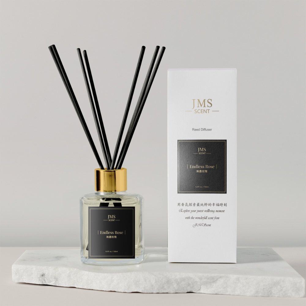 JMScent 精油香氛擴香瓶 無盡玫瑰 150ml (多款任選), , large