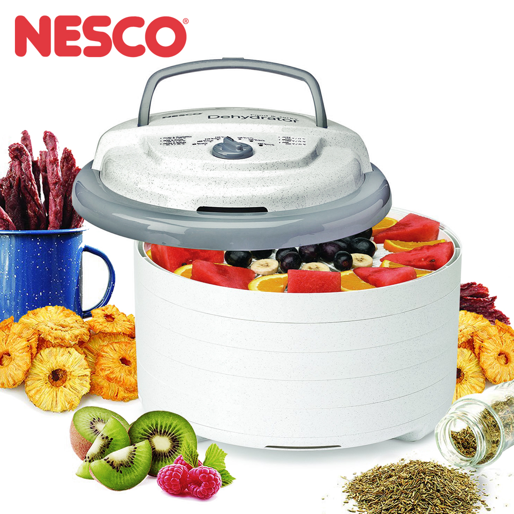 [群宏電工]NESCO 七段式溫度旋鈕 天然食物乾燥機 FD-75PR [美國原裝進口] (團購), , large