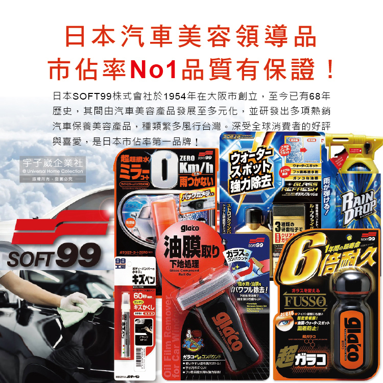 Soft99 C275 Car Glass Degreaser 100ml, , large