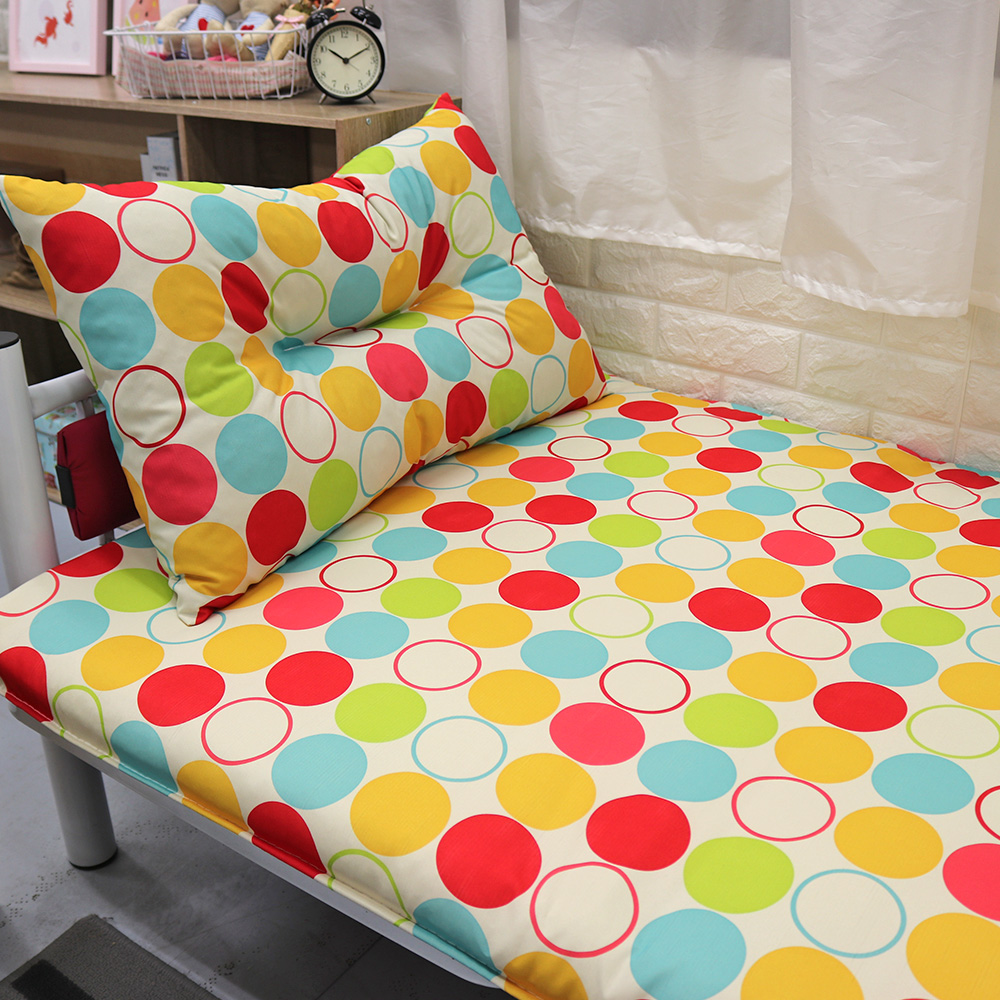 Cute polka dot bamboo single breathable mattress, , large
