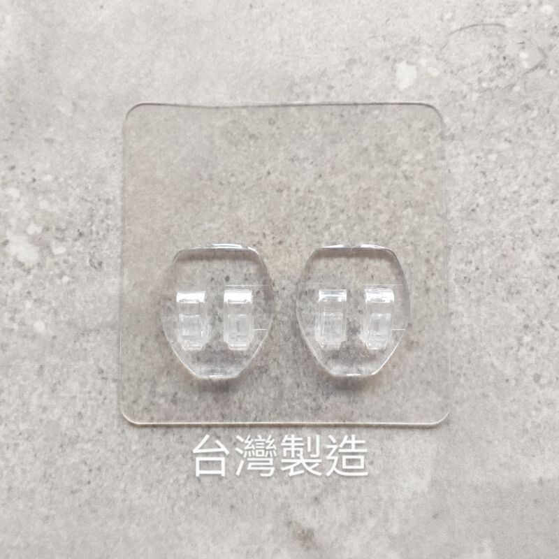 [熊好貼國際] 兩勾(8×8cm完美比例) 替換用 凹凸不平整老舊牆面（選超黏)平整光滑牆面（選重覆) 無痕掛勾掛鉤, , large