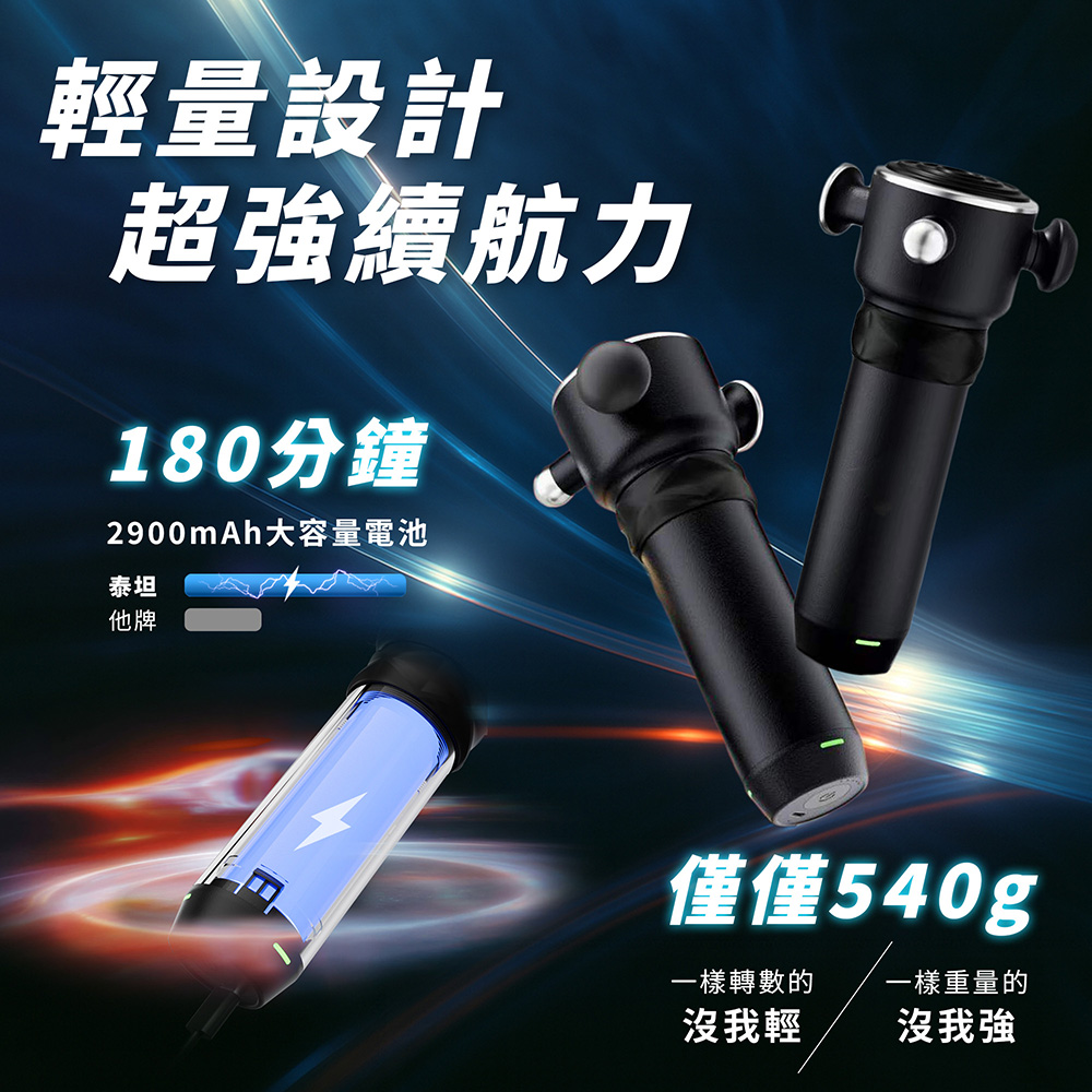 【YOULISN優力神】泰坦 魔導師全方位高頻槍 Y600｜肩頸舒緩 深層放鬆 肌肉舒緩 筋膜槍 按摩槍, , large