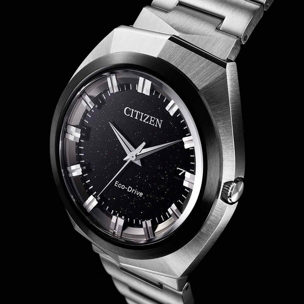 CITIZEN 星辰 無際星輝 全球旗艦款 光動能大三針手錶 BN1014-55E, , large