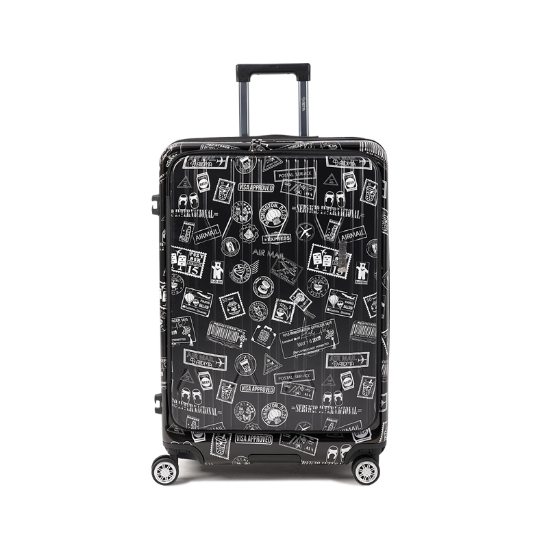 【Alldma鷗德馬】20吋台味郵戳雙開箱AD25(贈保護套CF7), , large