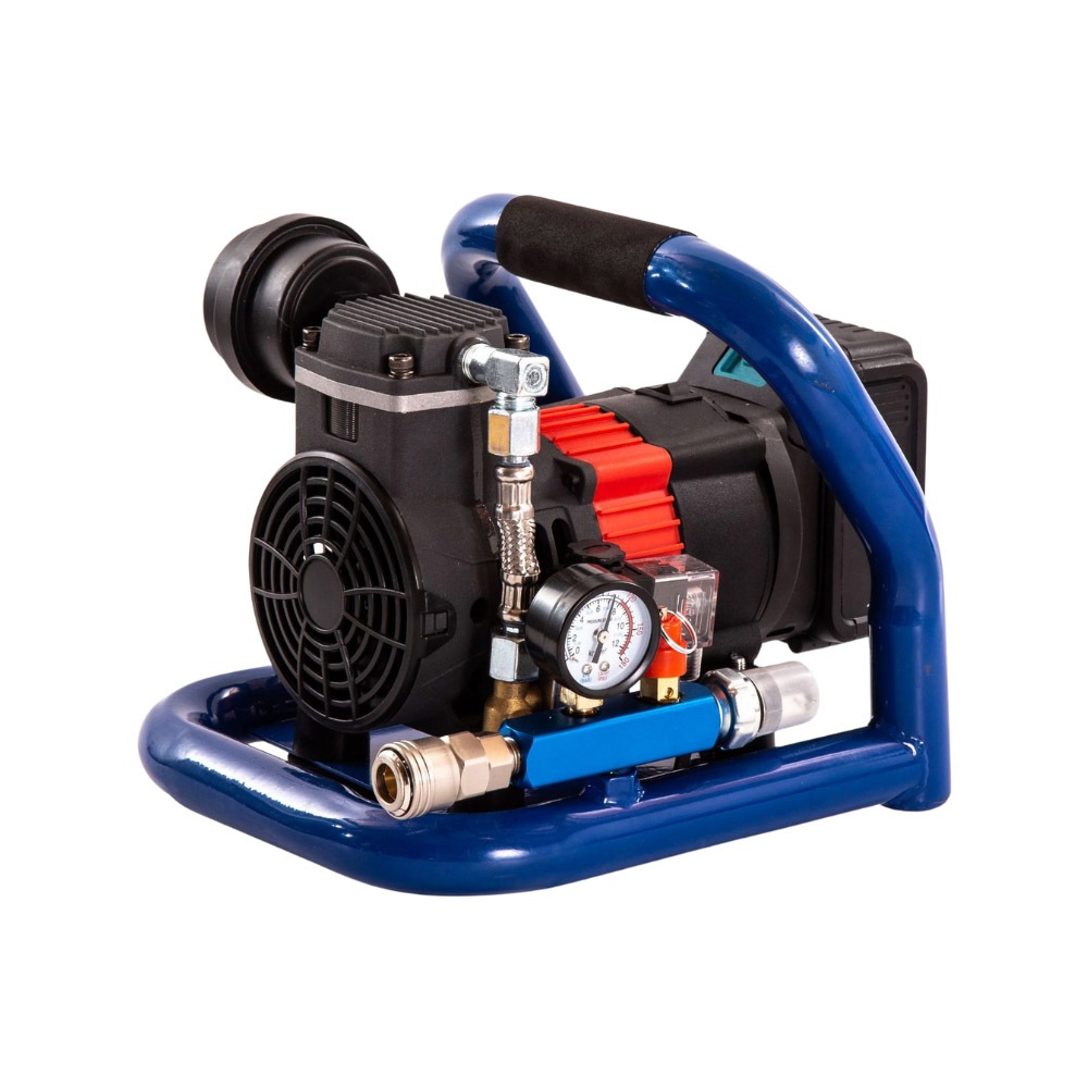 迷你小型便攜式打氣泵儲氣罐10節二電一充, , large