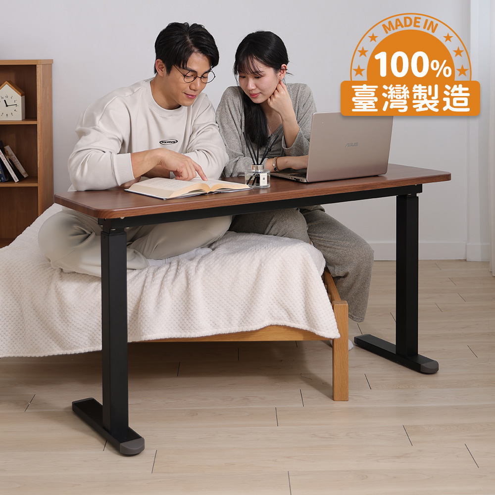 [KAKU] Pneumatic Height Adjustable Desk 140x40cm, , large