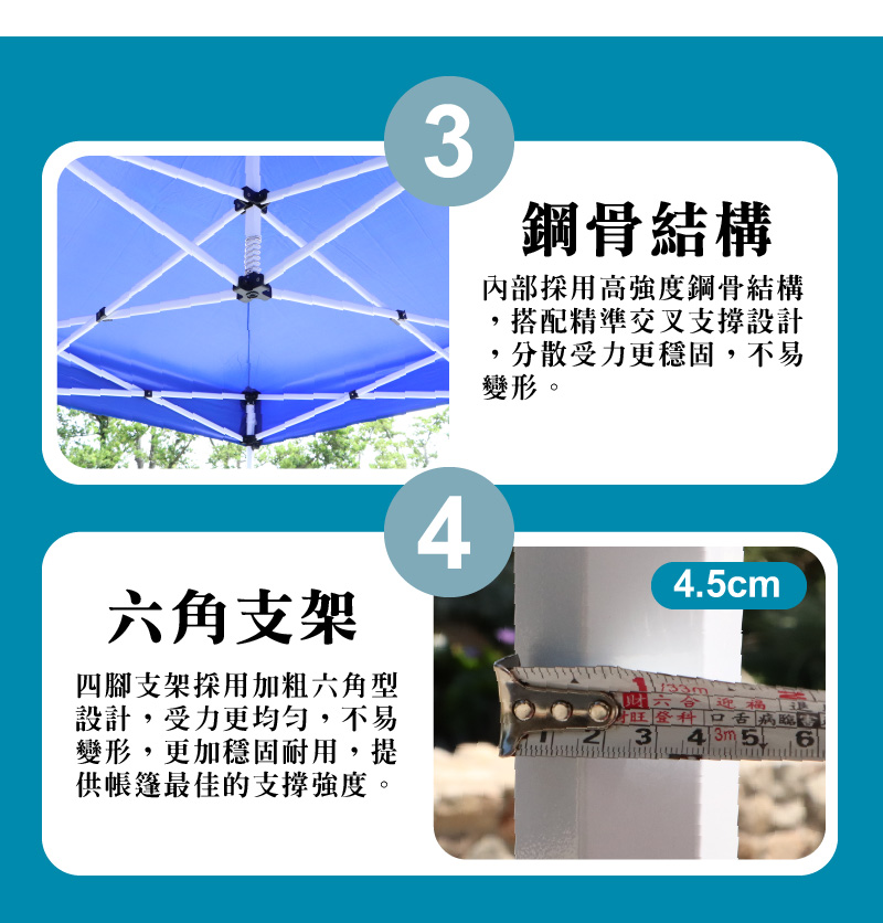【LOGIS】2米米色升級粗骨架快速帳篷 抗風遮陽棚 停車篷 遮陽帳【Z-ME2】, , large