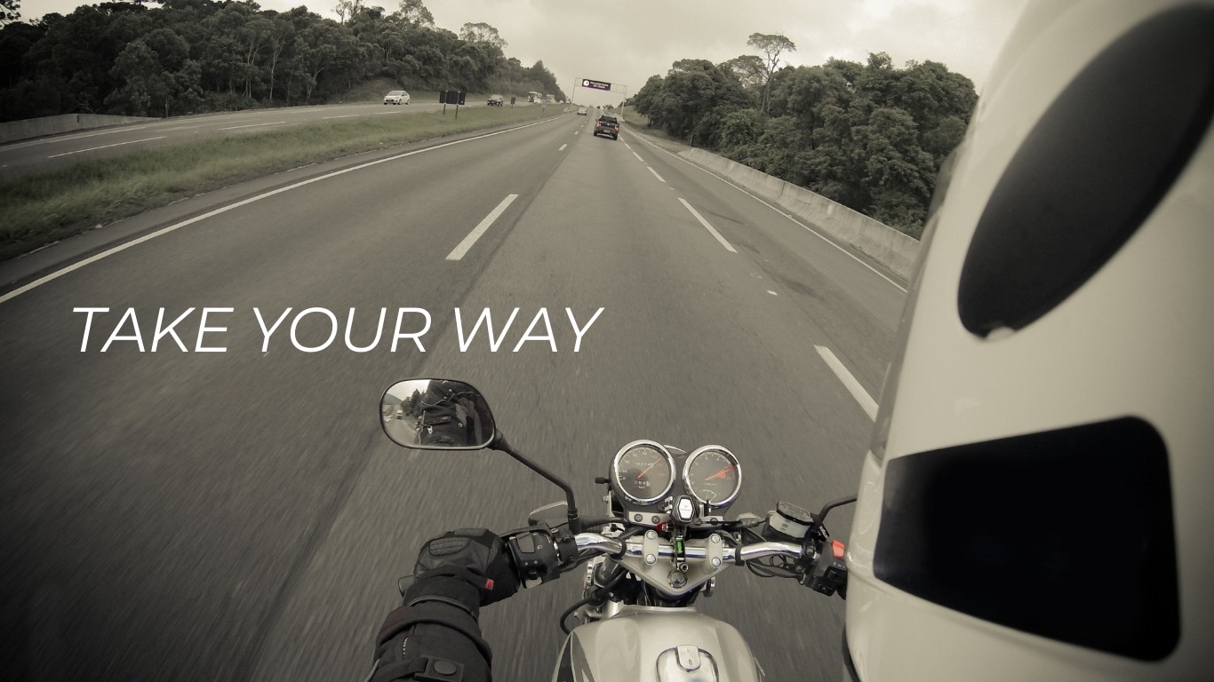 Motorcycle mobile phone holder, , large