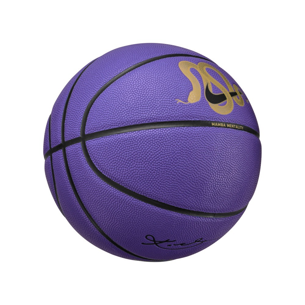 [秉宸] NIKE ALL COURT 8P KOBE 曼巴蛇紋 紀念籃球 7號球 N1013364 25SS, 533 曼巴蛇-紫, large