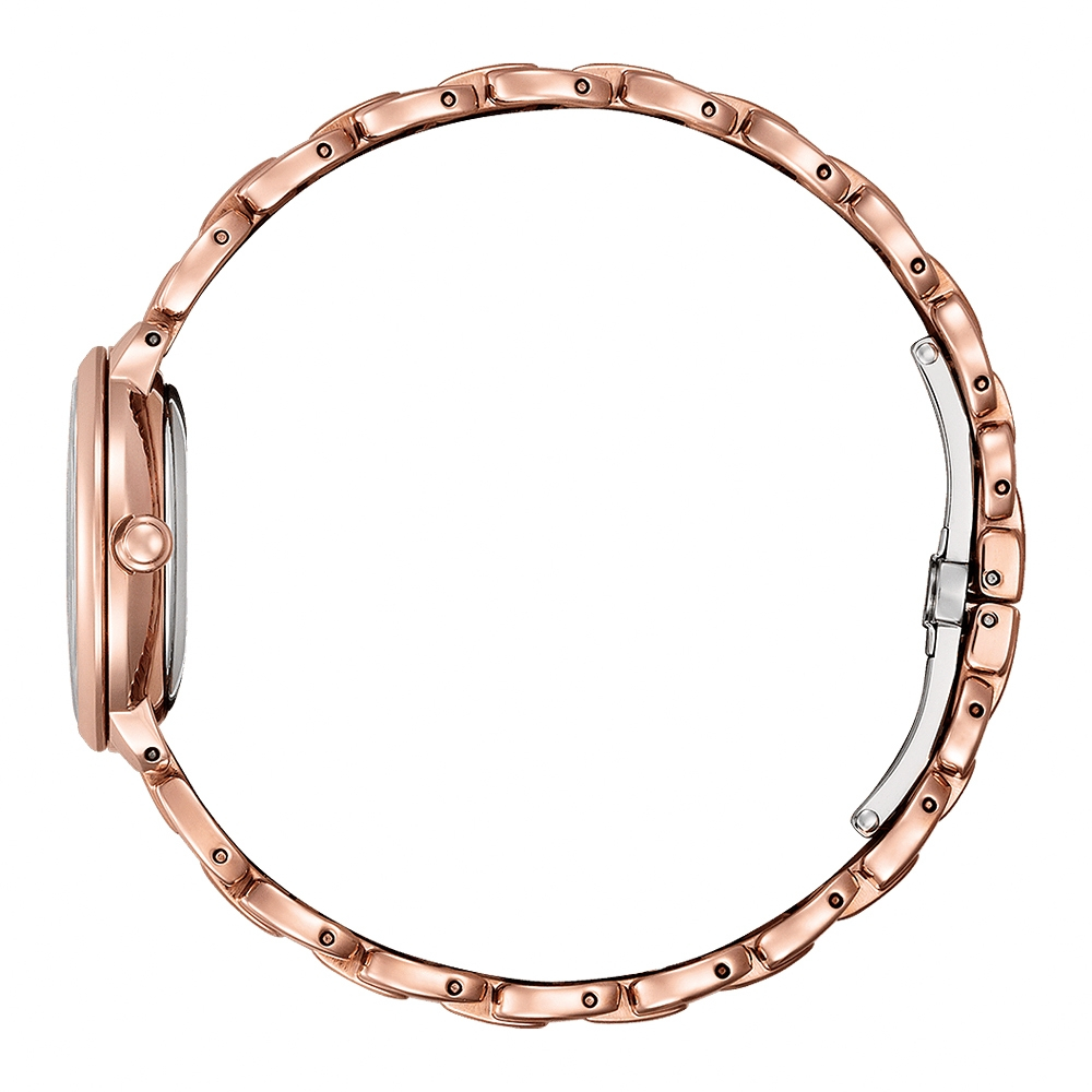 CITIZEN 星辰 聖誕節推薦錶 L系列 光動能大三針女錶 EM0928-84D, , large