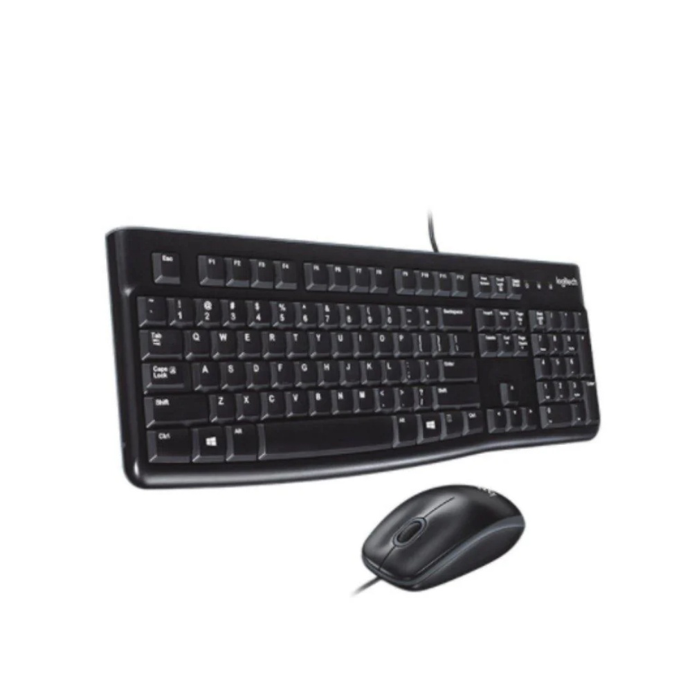 【 Logitech 羅技 】MK120 有線 鍵盤滑鼠組, , large