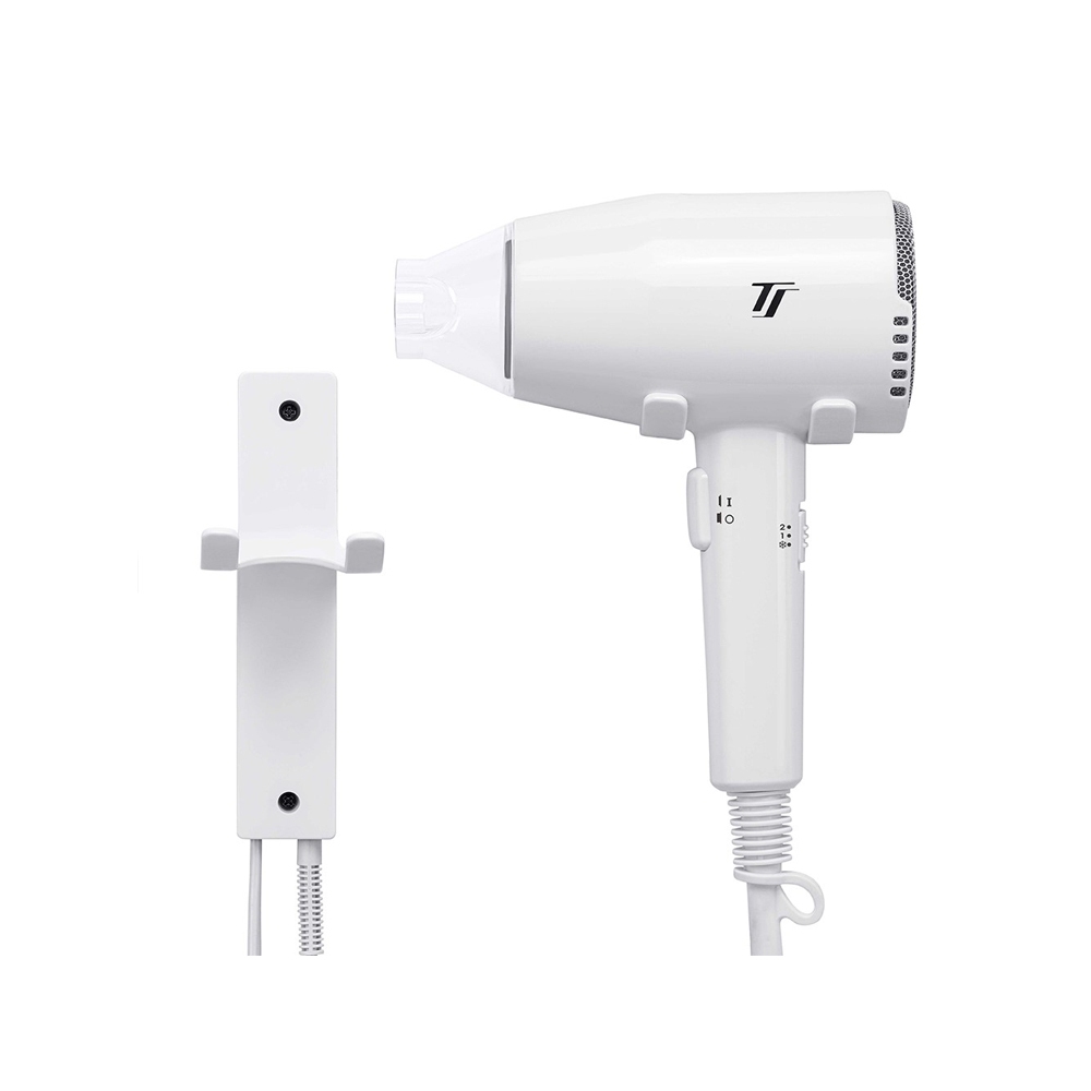 TASHIN Wall-Mounted Hair Dryer (Button Switch) TS-1899P, , large