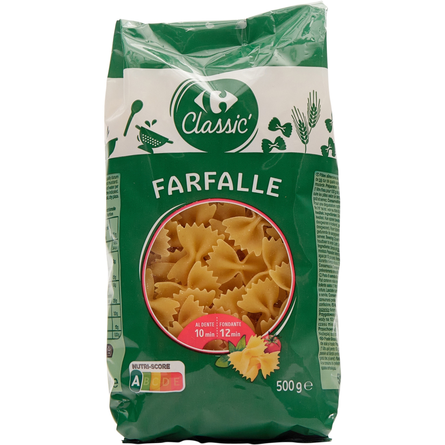 C-Farfalle Pasta 500g, , large