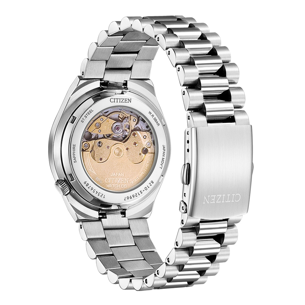 CITIZEN 星辰 晴空藍 青春撞色機械錶 NJ0151-88M, , large