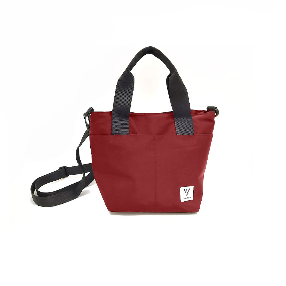 【YUNJOIN】TWILL-Handbag and side backpack, , large