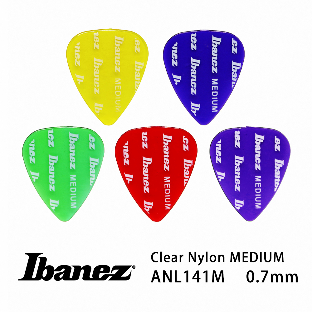 Ibanez ANL141M 0.7mm Pick (三片、十片組)【敦煌樂器】, , large