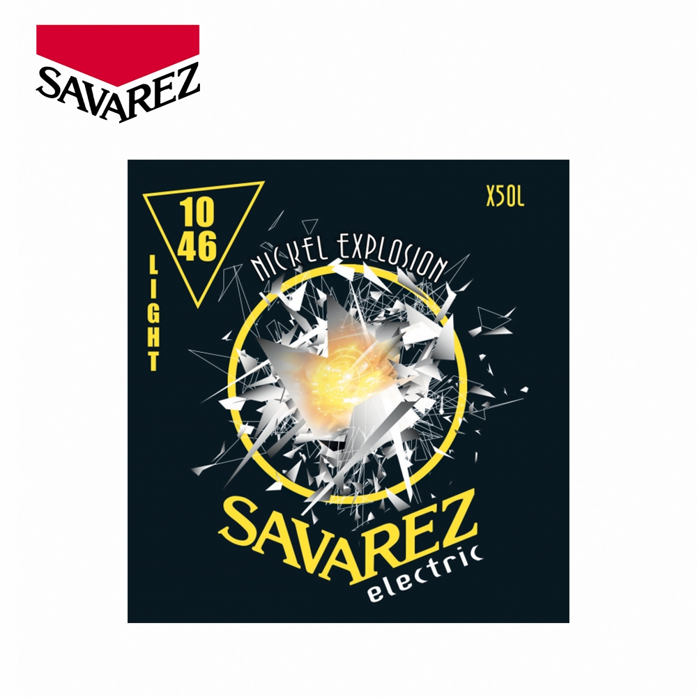 SAVAREZ X50L LIGHT 鍍鎳電吉他弦 10-46【敦煌樂器】, , large